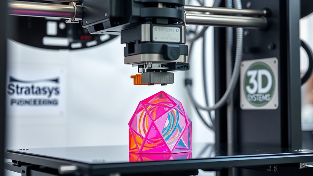 3d printing industry pioneers