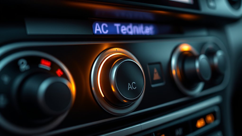 ac button for dehumidification