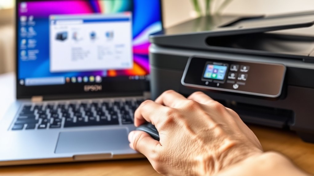access epson printer driver