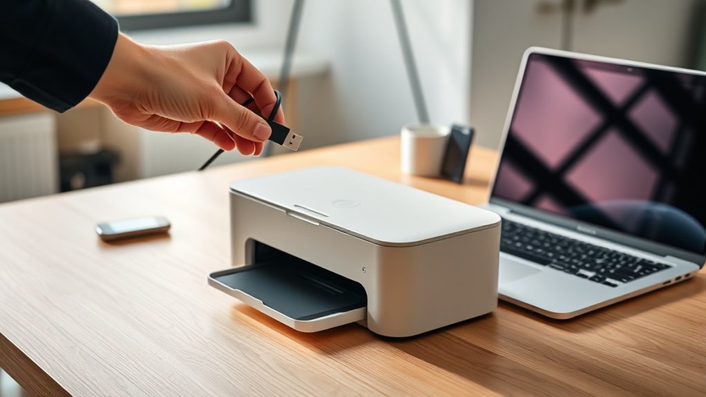 add a printer device