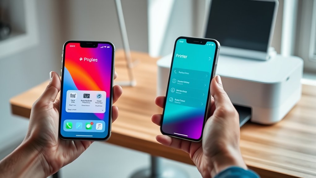 add printer using app