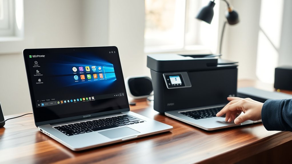 add wifi printer windows