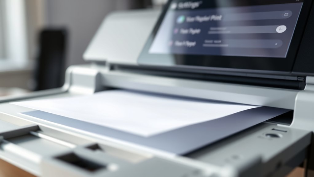 adjust printer settings correctly