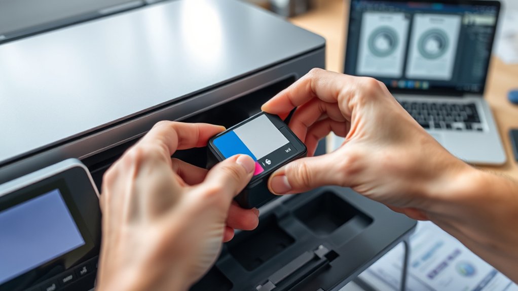 align and calibrate printer