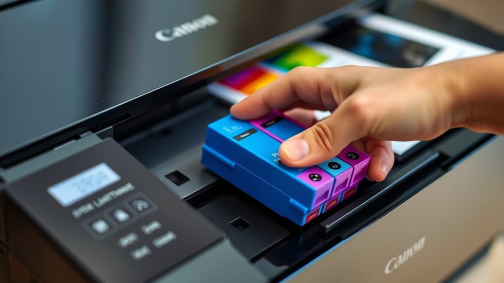 align canon ink cartridges