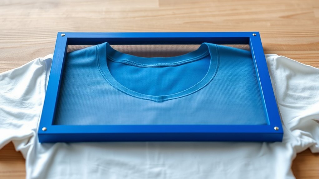 align screen on shirt