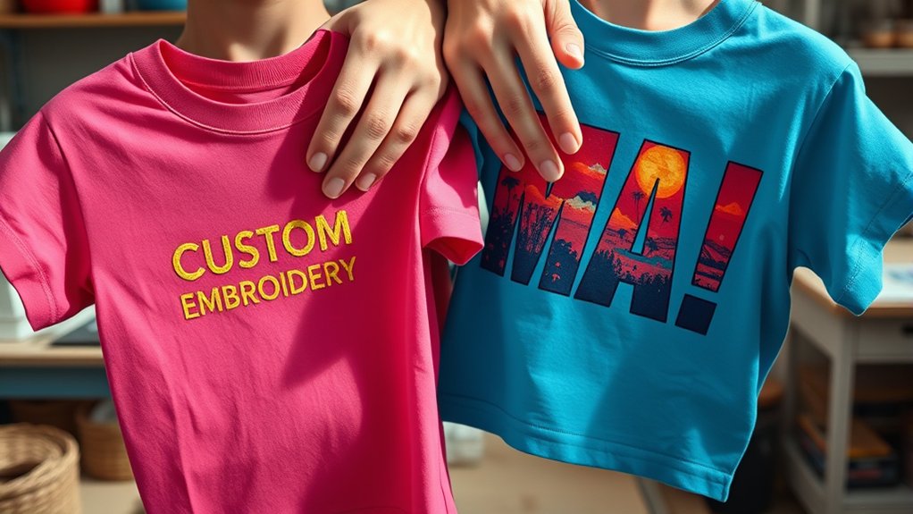 apparel customization comparison methods