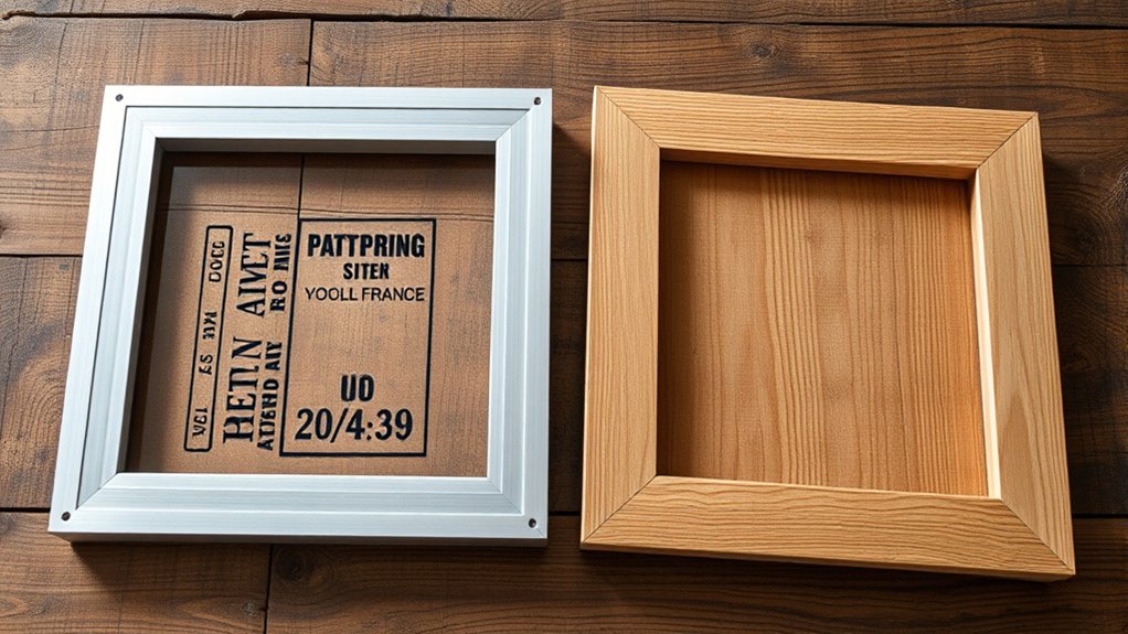 budget vs aesthetic frame choice