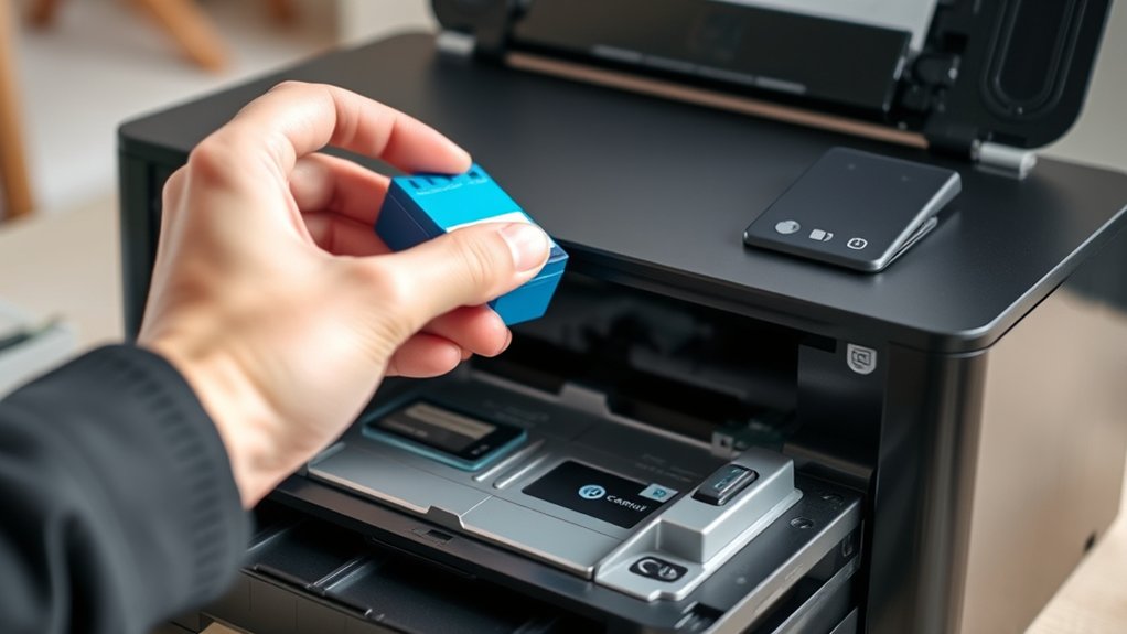 change canon ink cartridges