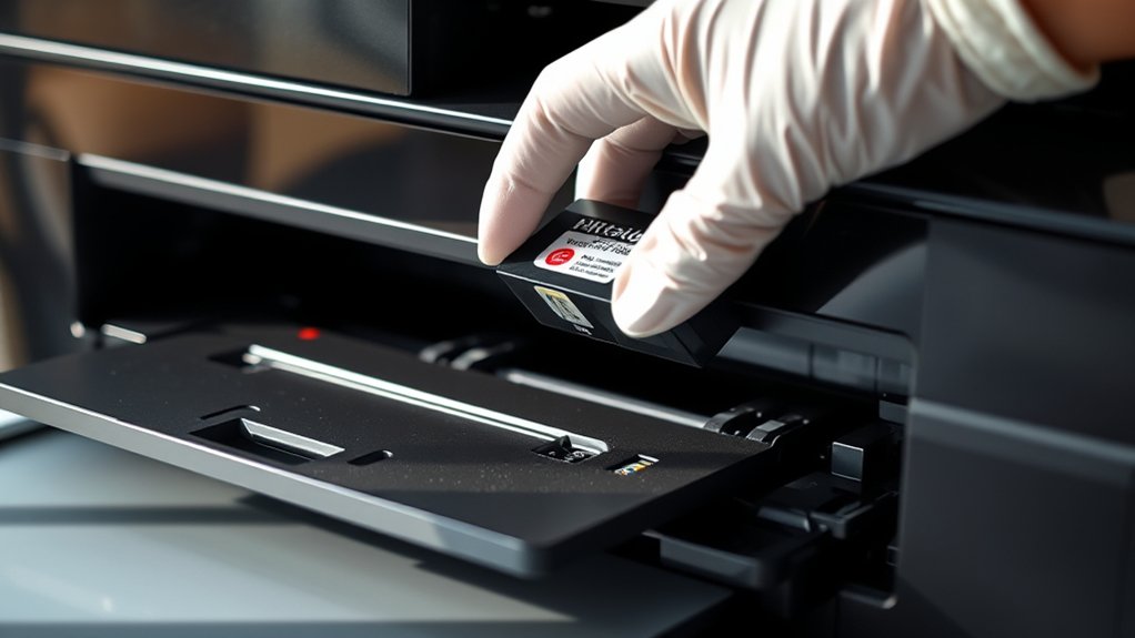 check and replace cartridges