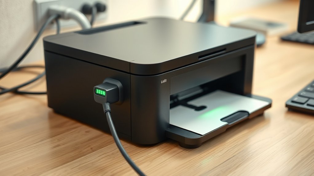 check printer connections first