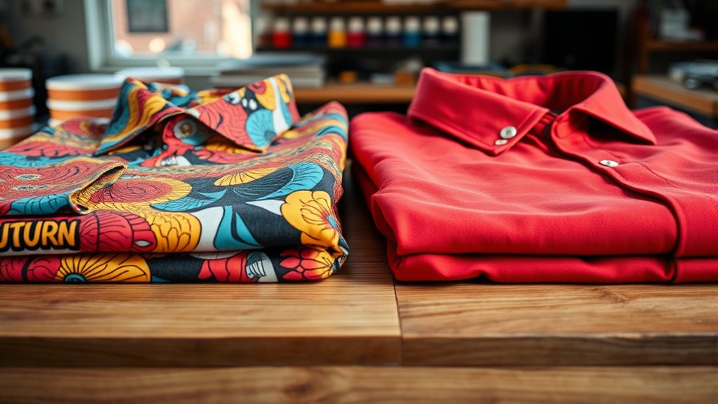 choose suitable shirt printing