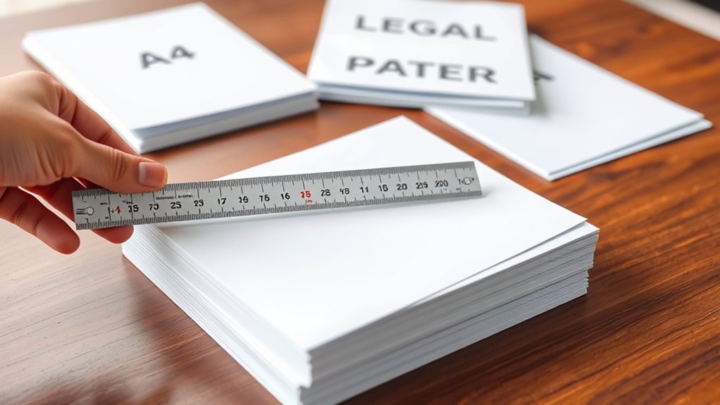 choosing appropriate paper size