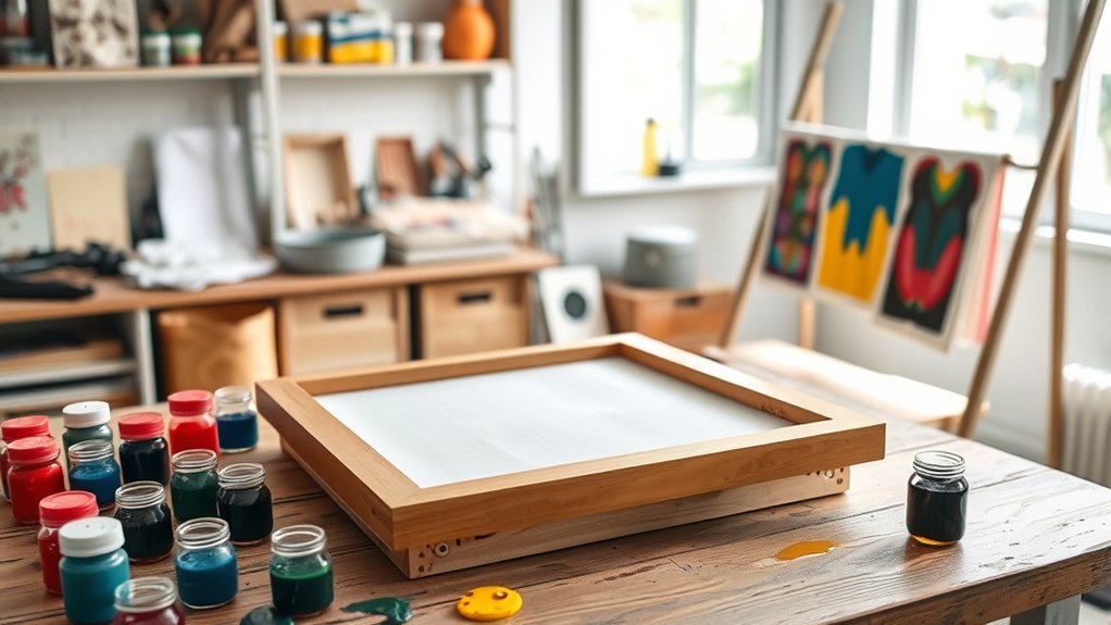 clean vibrant screenprinting results