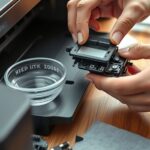 cleaning printer ink heads