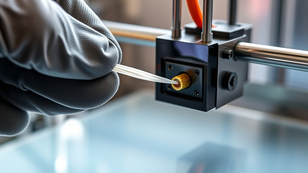 cold pull nozzle cleaning technique