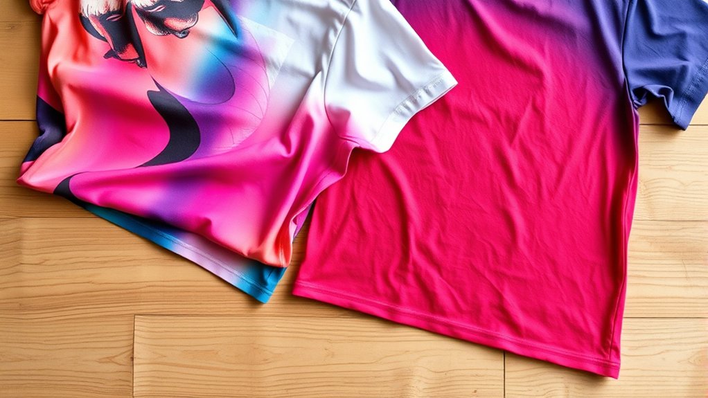 color transfer versus screen printing