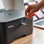 connect brother printer computer