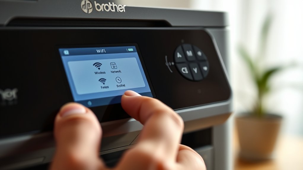 connect brother printer wifi