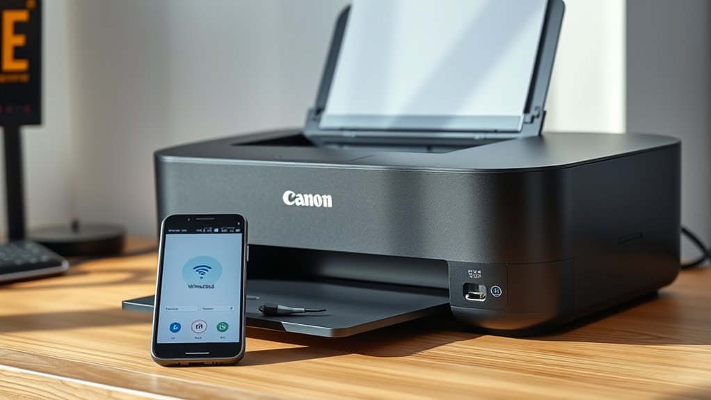 connect canon printer scanner