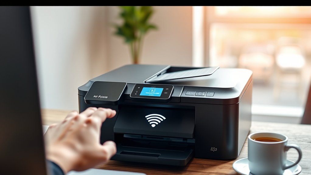connect hp printer wifi