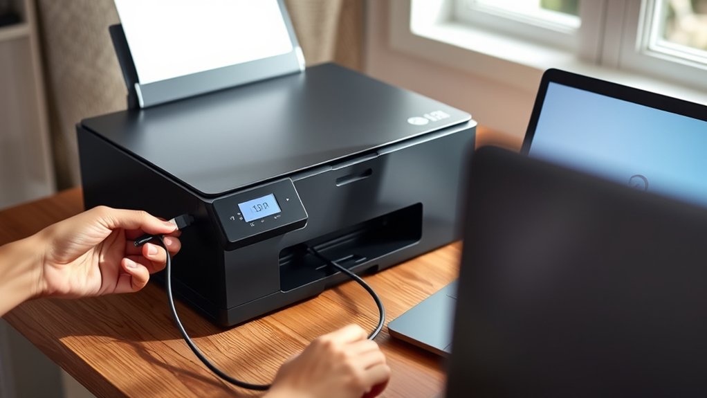 connect printer to computer