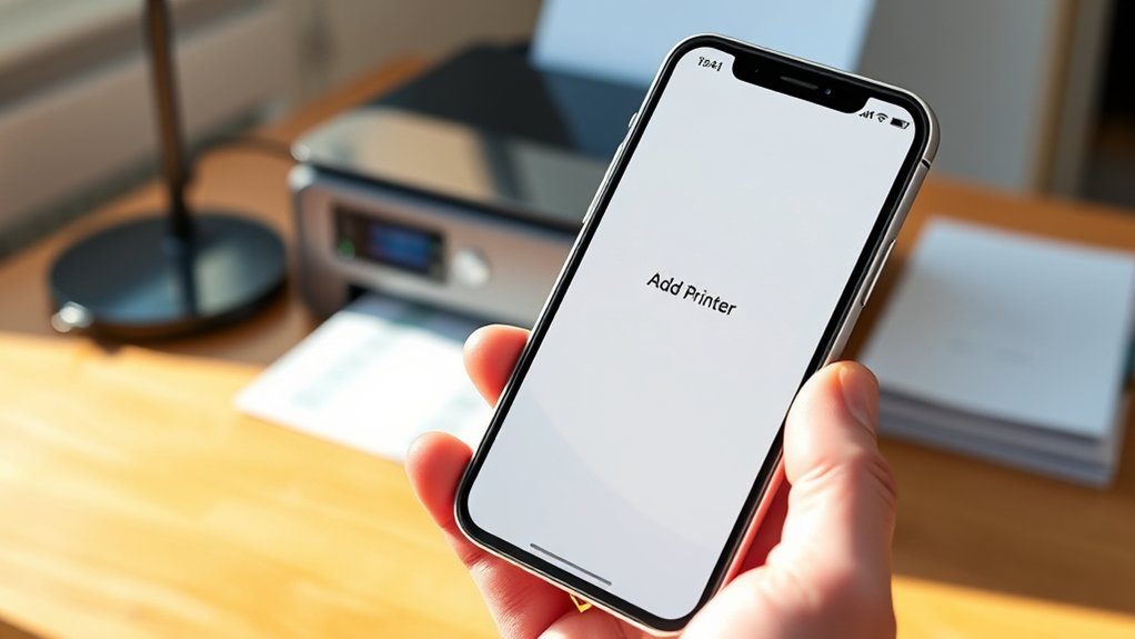 connect printer to iphone