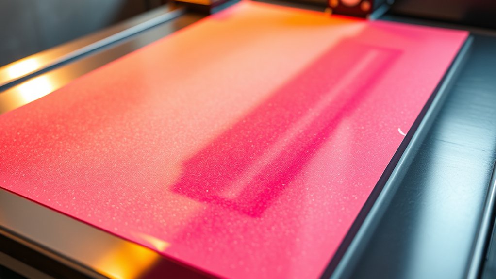 curing enhances dtf powder