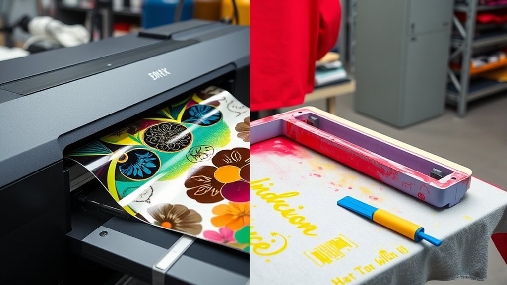 dtf versus screen printing