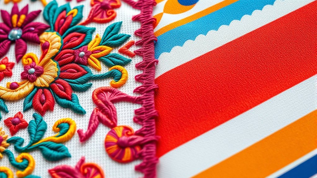 embroidery techniques and materials