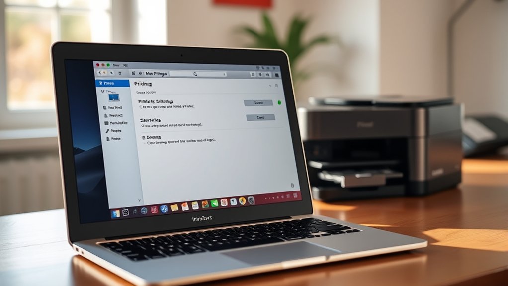 enable printer sharing mac