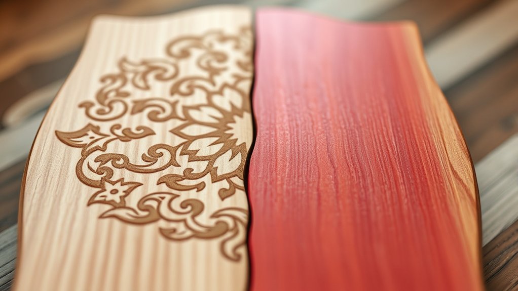 engraving versus printing techniques