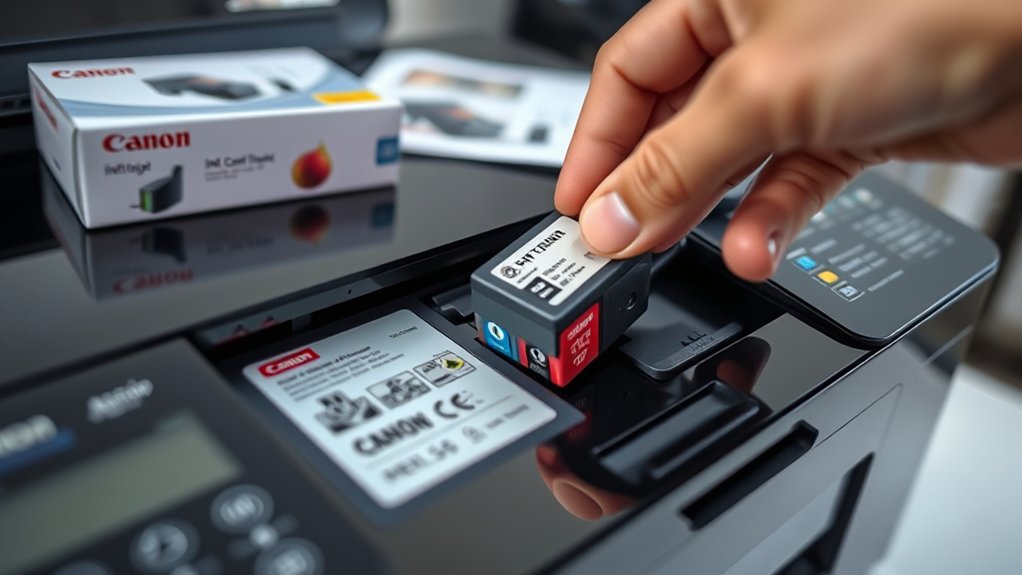 ensure correct cartridge compatibility