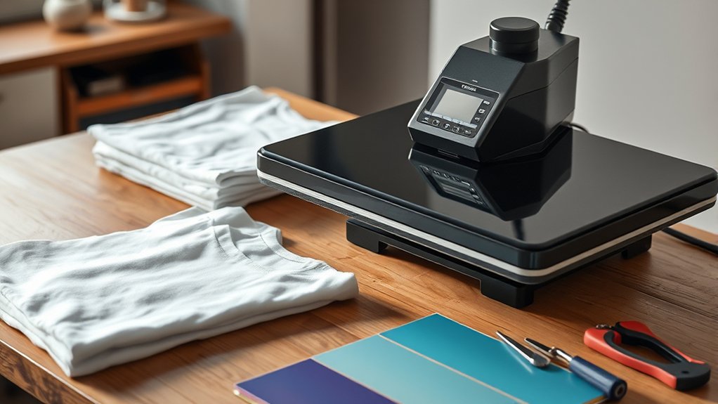 essential equipment for heat pressing