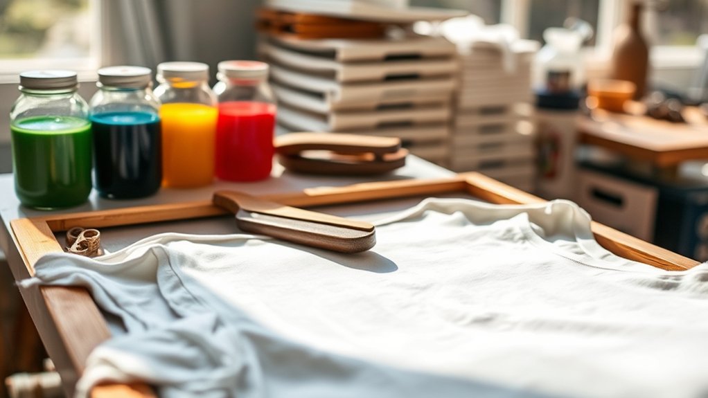 essential screen printing supplies