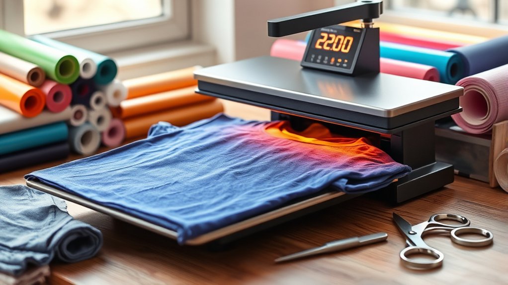 essential tools for heat pressing