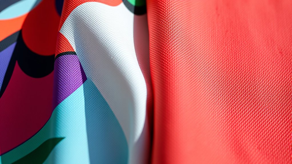 fabric type influences print durability