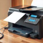 faxing from printer instructions