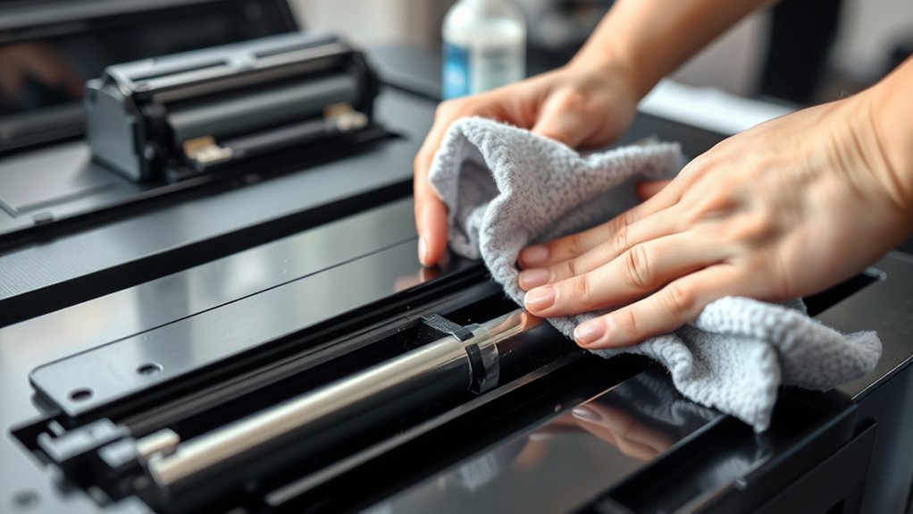 fix printer streaks efficiently