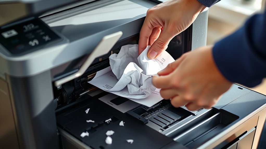 fixing printer paper jams