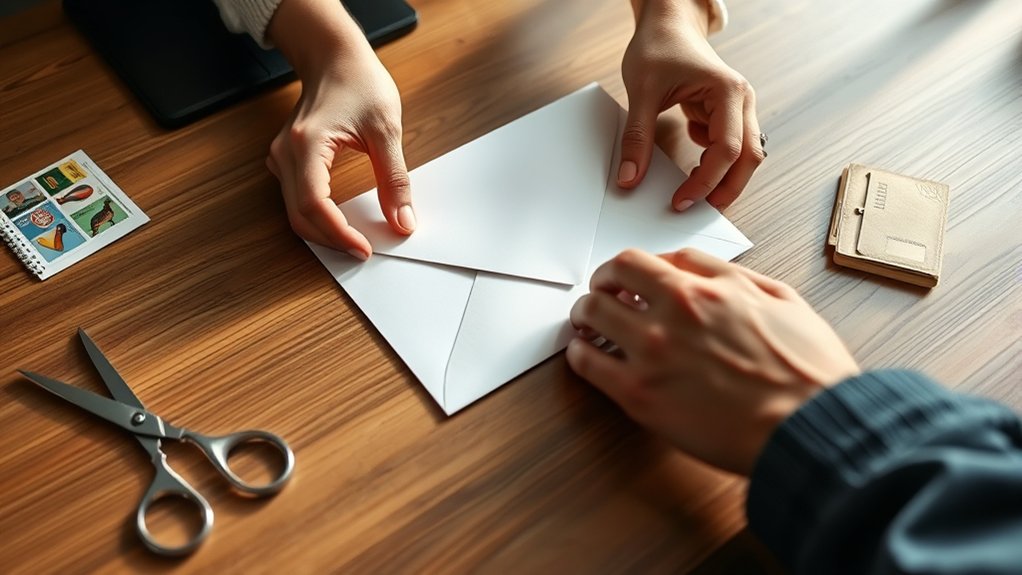 fold printer paper envelope