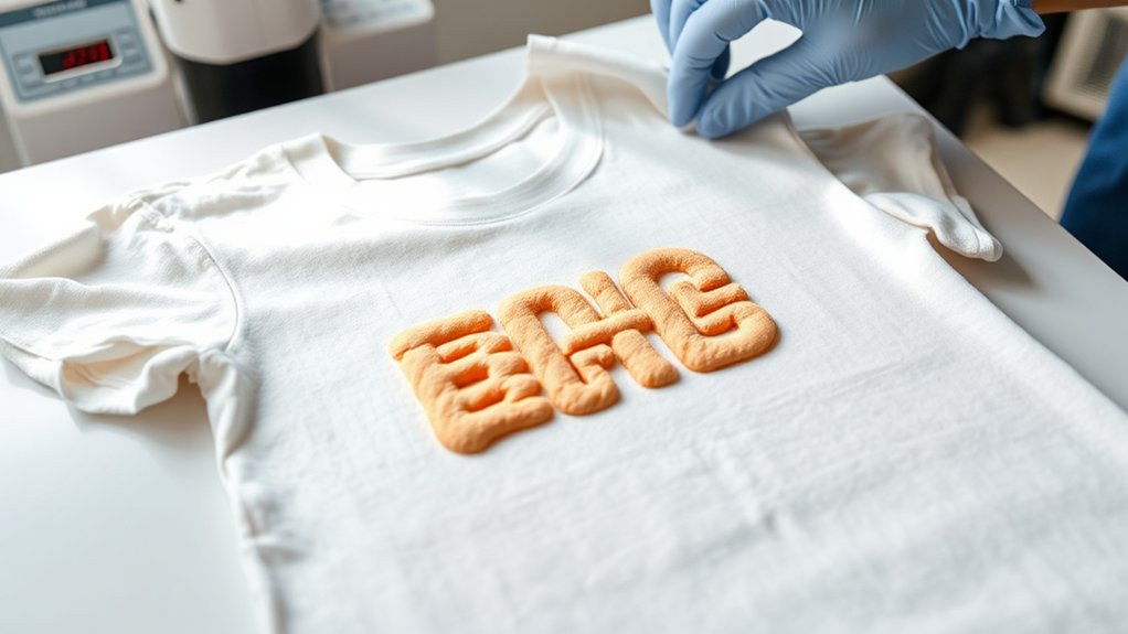 garment preparation for vinyl