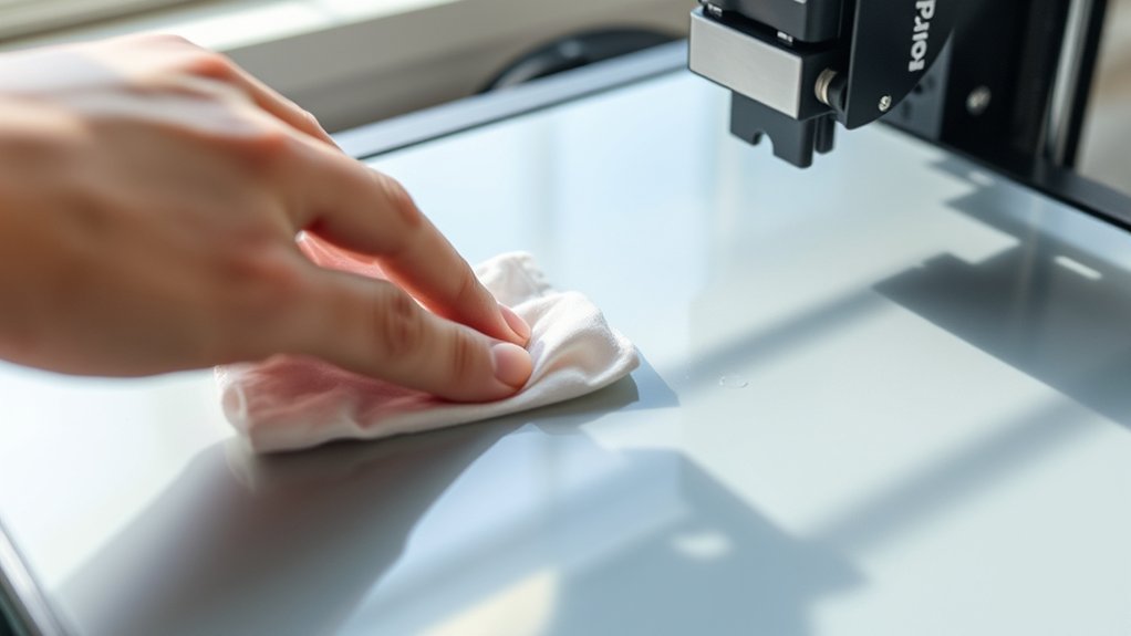 gentle residue removal techniques