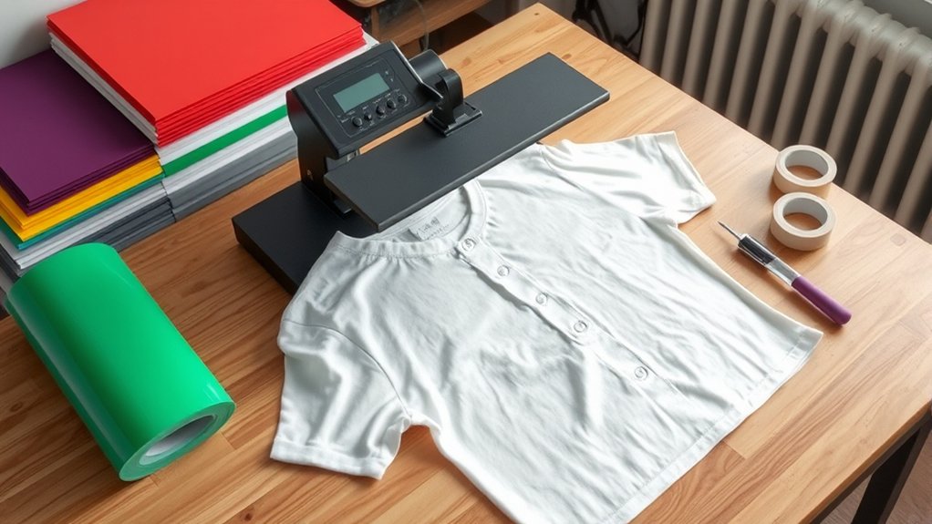 heat press essentials checklist