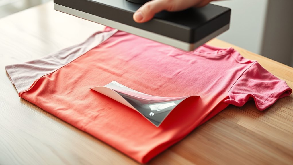 heat press htv removal