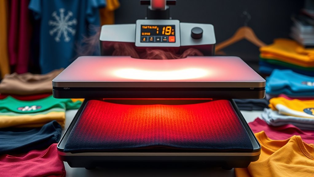 heat press machine types