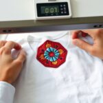 heat press patch application