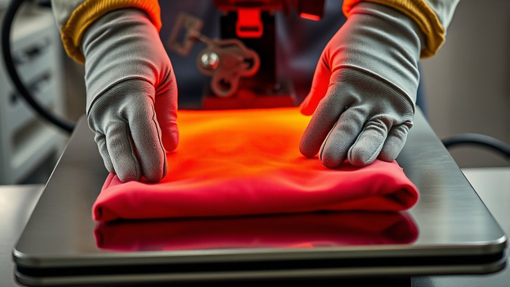 heat press safety procedures