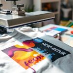 heat press shirt creation
