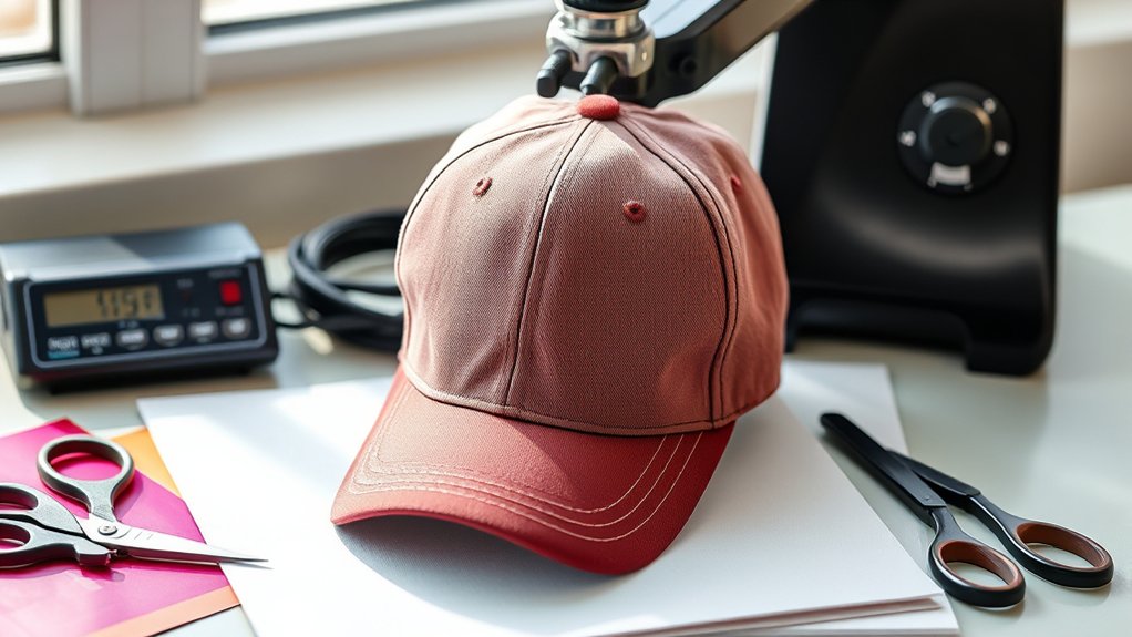 heat pressing hat essentials